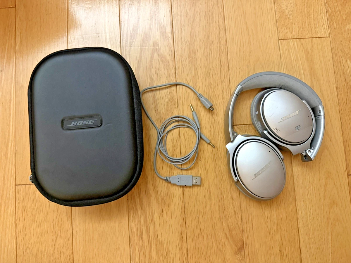 廃番・希少・BOSE QuietComfort 35 シルバー 動作確認済 廃番・希少