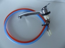 Reich Twist Chrome L/H Mixer Tap For Swift Caravan Motorhome Kitchen Sink SWT2