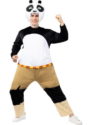 Offizielles Kung Fu Panda Kostüm für Erwachsene (Universal Pictures) Funidelia
