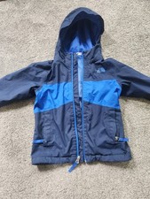 The North Face Kids Blue Rain Jacket Size XS 6