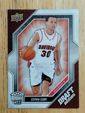 2009-10 Upper Deck UD Draft Edition - #34 Stephen Curry WARRIORS ROOKIE CARD RC. rookie card picture