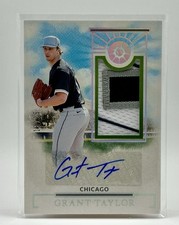 2024 Panini Boys of Summer Prospect Material Signatures Grant Taylor 19/25