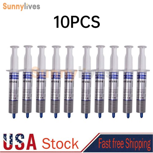 1-10PCS HY510 30g Thermal Conductive Grease Paste Chipset Cooling LED CPU GPU US - 第 12/12 張圖片