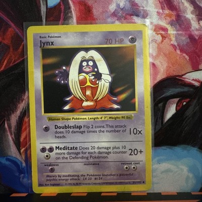 Jynx 031/102 Base Set (Shadowless) Regular