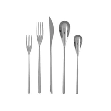 Dragonfly 18/10 Stainless Steel Flatware, 5 Piece Place Setting, Service for 1