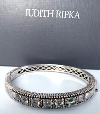 Judith Ripka Cuff Bracelet 925 CZ