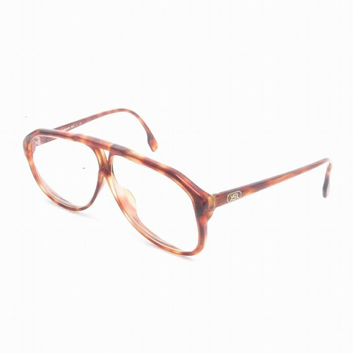 SAINT LAURENT YVES glasses Teardrop Brown 58 7 GY18 AA Women's Clothing