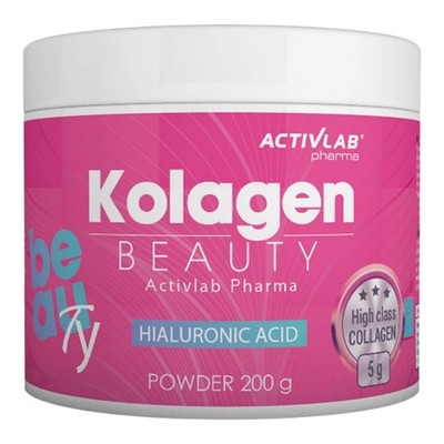 Activlab Pharma Collagen Beauty, Himbeere-Erdbeere, 200 g
