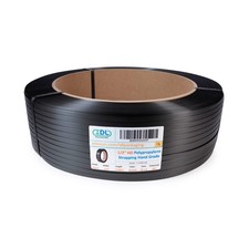 IDL Packaging 1/2" x 7200' Hand Grade Polypropylene PP Strapping Roll of 16...