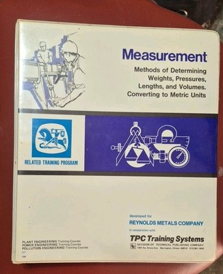 TPC Training Systems Measurement Methods Weights Pressures Lengths Volumes 1974 