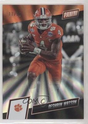 2019 Panini National Convention College Rainbow Spokes 17/50 Deshaun Watson 4h5