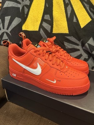 Nike Air Force 1  07 LV8 Utility Team Orange Size 11