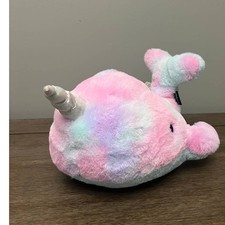 FAO Schwarz Narwhal Glow Brights 12" Narwhal Toy Plush