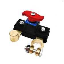 1pcs Universal Battery Disconnect Switch 12v 24v Cut Off Isolator For Cars Rv