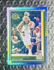 2025 Panini Donruss WNBA Jordan Horston #15 Green Shimmer Parallel Seattle Storm