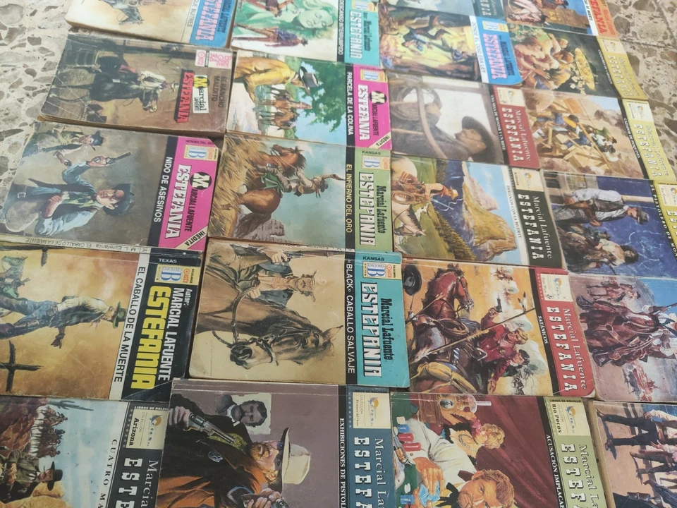 30 Novelas Del Oeste de Marcial Lafuente ESTEFANÍA  - Imagen 3 de 4