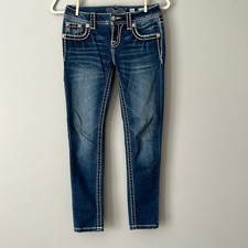 Miss Me Signature Ankle Skinny Jeans / SZ 26