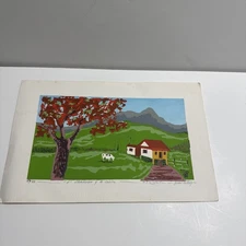 Vintage 1988 Serigraph Juan Intiago limited Ed. Numbered 82/83