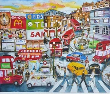 Linnea Pergola Piccadilly Circus Limited Edition # 40/50 Hand Signed London