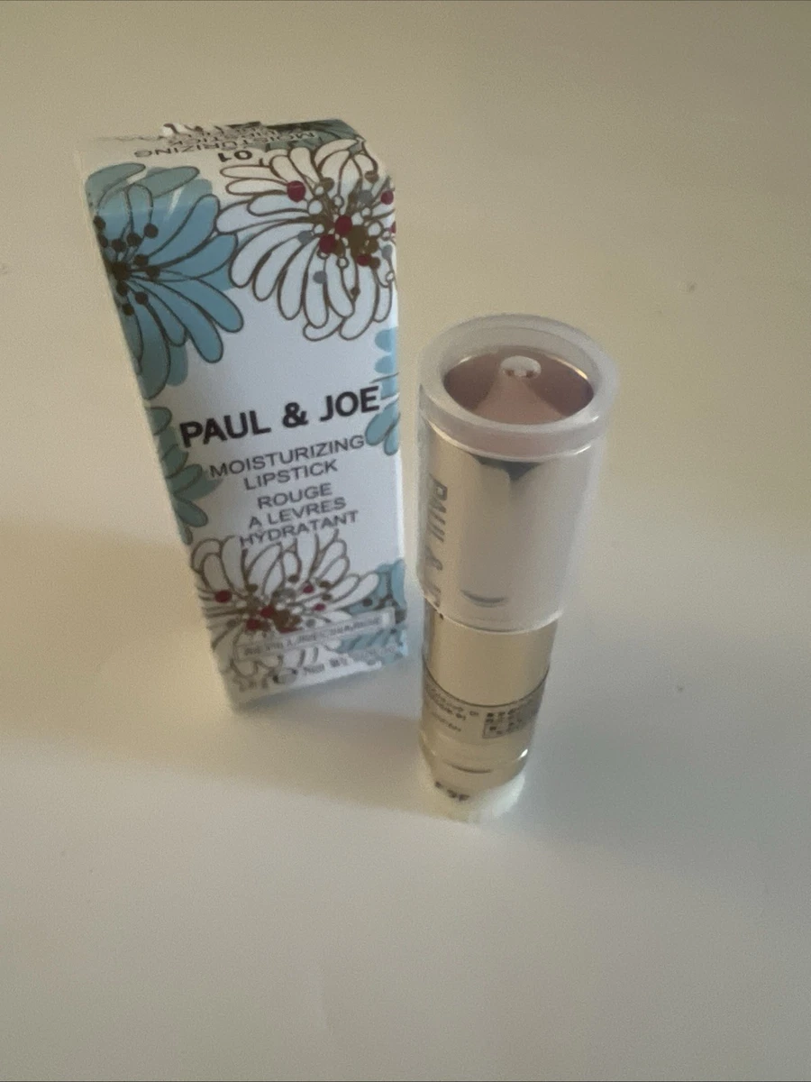 PAUL & JOE Lipstick Refill 01 Moisturizing Lipstick Refill New In Box