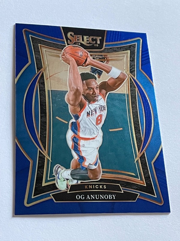 2024-25 Panini Select Concourse OG Anunoby #11 Retail Blue New York Knicks