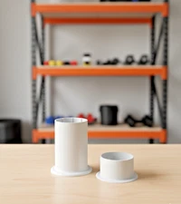 Home Depot HDX 5-Tier Plastic Shelf Feet Cap – Replacement Parts (Set) – USA