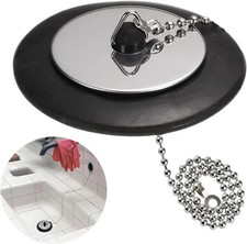 Universal Bath plug, Bathroom Sink Plug Replacement, Drain Stopper for Bathroom