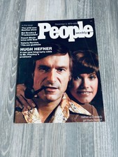 1974 People Magazine Hugh Hefner No Label 35 Cents December 2 Barbie Benton