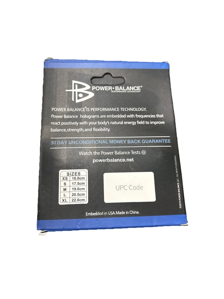 Pulsera Power Balance Ion Magnético Energía y Terapia Pulsera Silicona - Mediana Foto 2 de 2