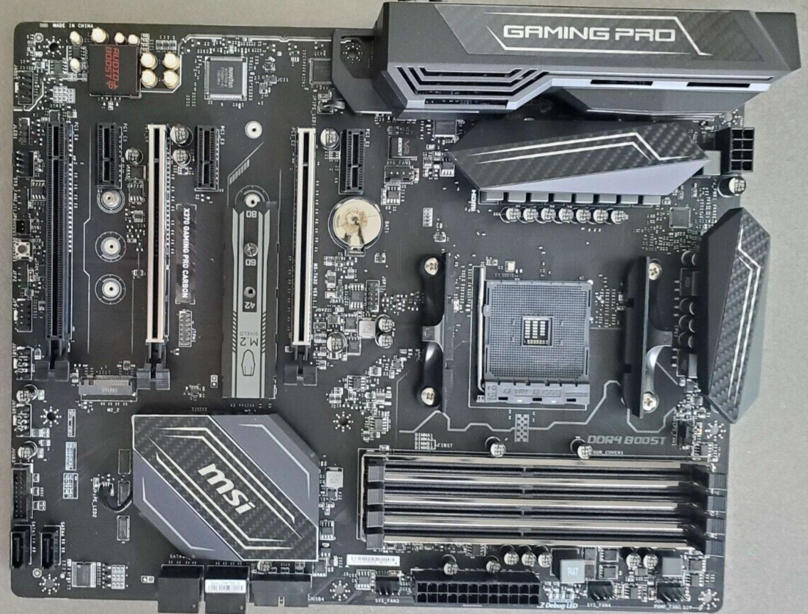 MSI Gaming Pro X370 Socket AM4 AMD Motherboard