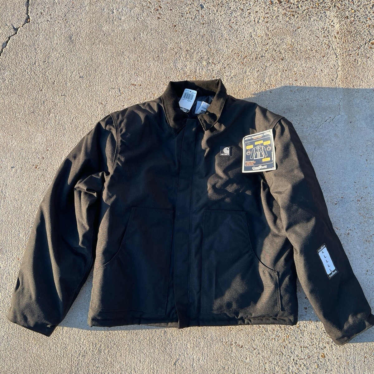 carhartt J132 mens L artic traditional jacket quilted line carhartt J132 mens L artic traditional jacket quilted line