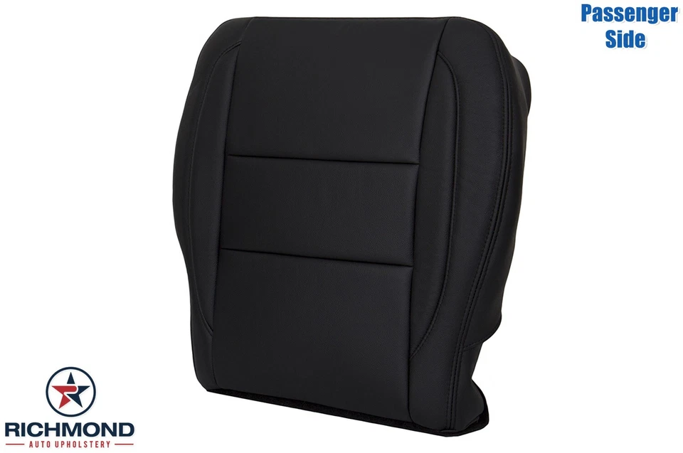 Черный кожаный чехол на сиденье со стороны пассажира для внедорожника INFINITI QX4 1997-2003 годов выпуска - Изображение 4 из 4