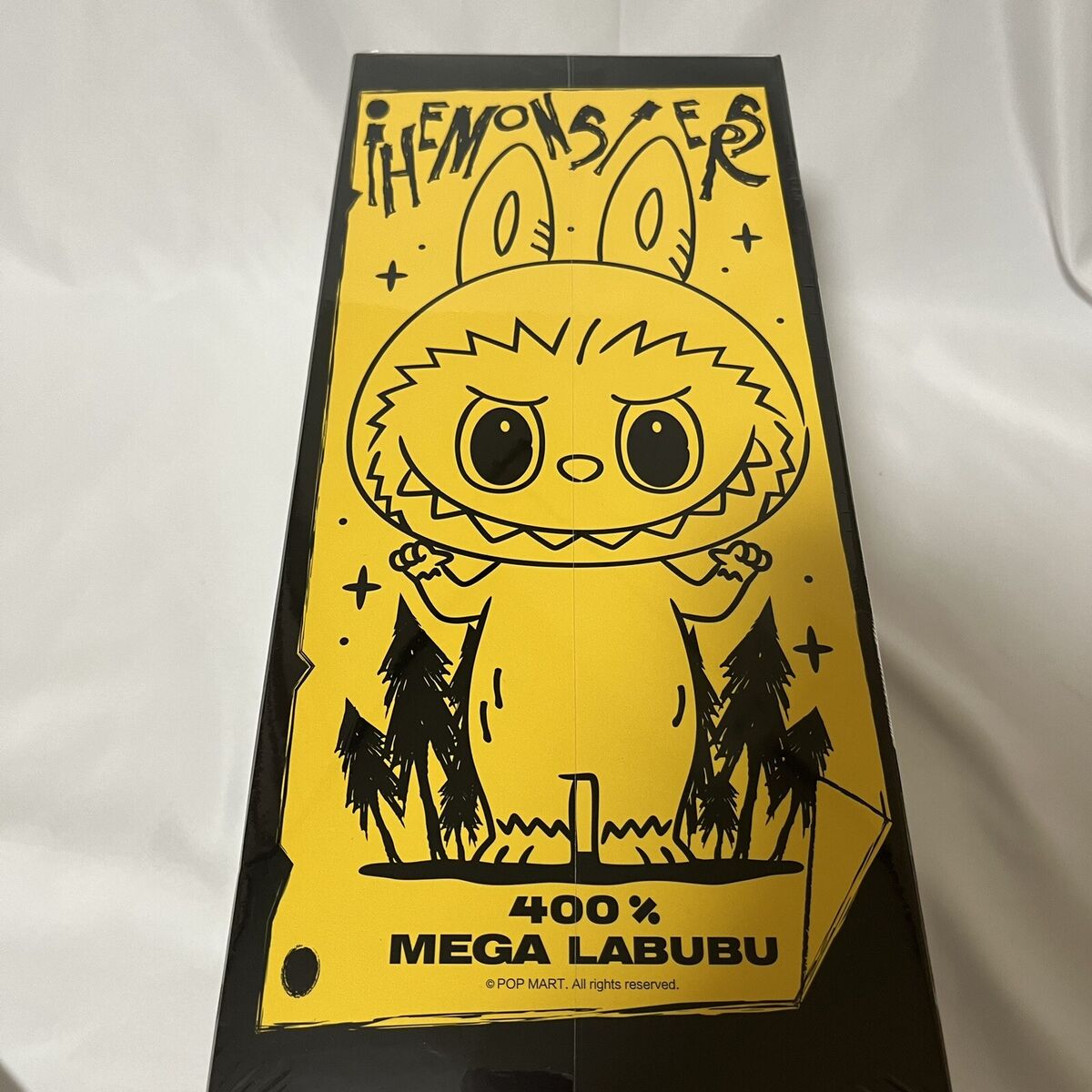 POP MART THE MONSTERS MEGA LABUBU 400% Sketch popmart Action POP MART THE MONSTERS MEGA LABUBU 400% Sketch popmart Action