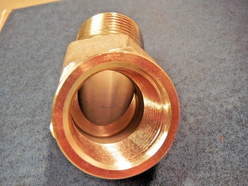 Parker 1CD45-S Stahl 45 Grad 1"" NPTM x 1"" NPTF Straßenellbogen 1800PSI - Bild 3 von 4