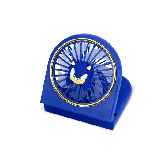 OTL Technologies Sonic the Hedgehog USB Rechargeable Hand Held Folding Mini Fan - Picture 6 of 9