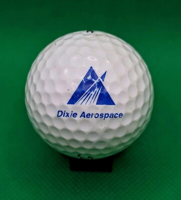 Dixie Aerospace logo golf ball - Aviation - Defense