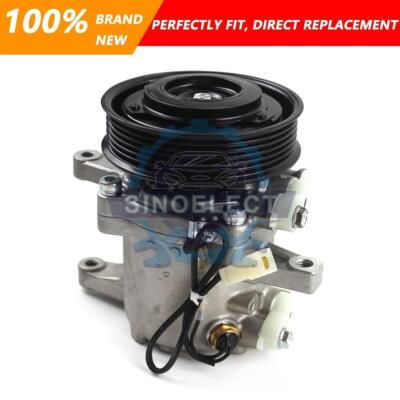 A/C Compressor SVO7E 6 Grooves 3P999-00620 for Kubota M135GX GXDTC