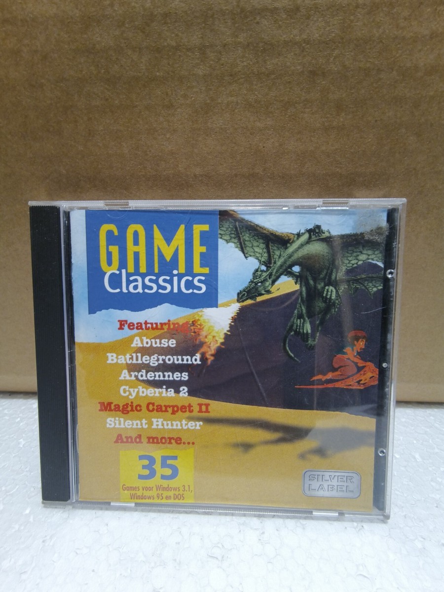 その他 Vintage Collection CD-ROM Game Classics 18 ShareWare PC CD-ROM Jewel Case NEW CIB Vintage