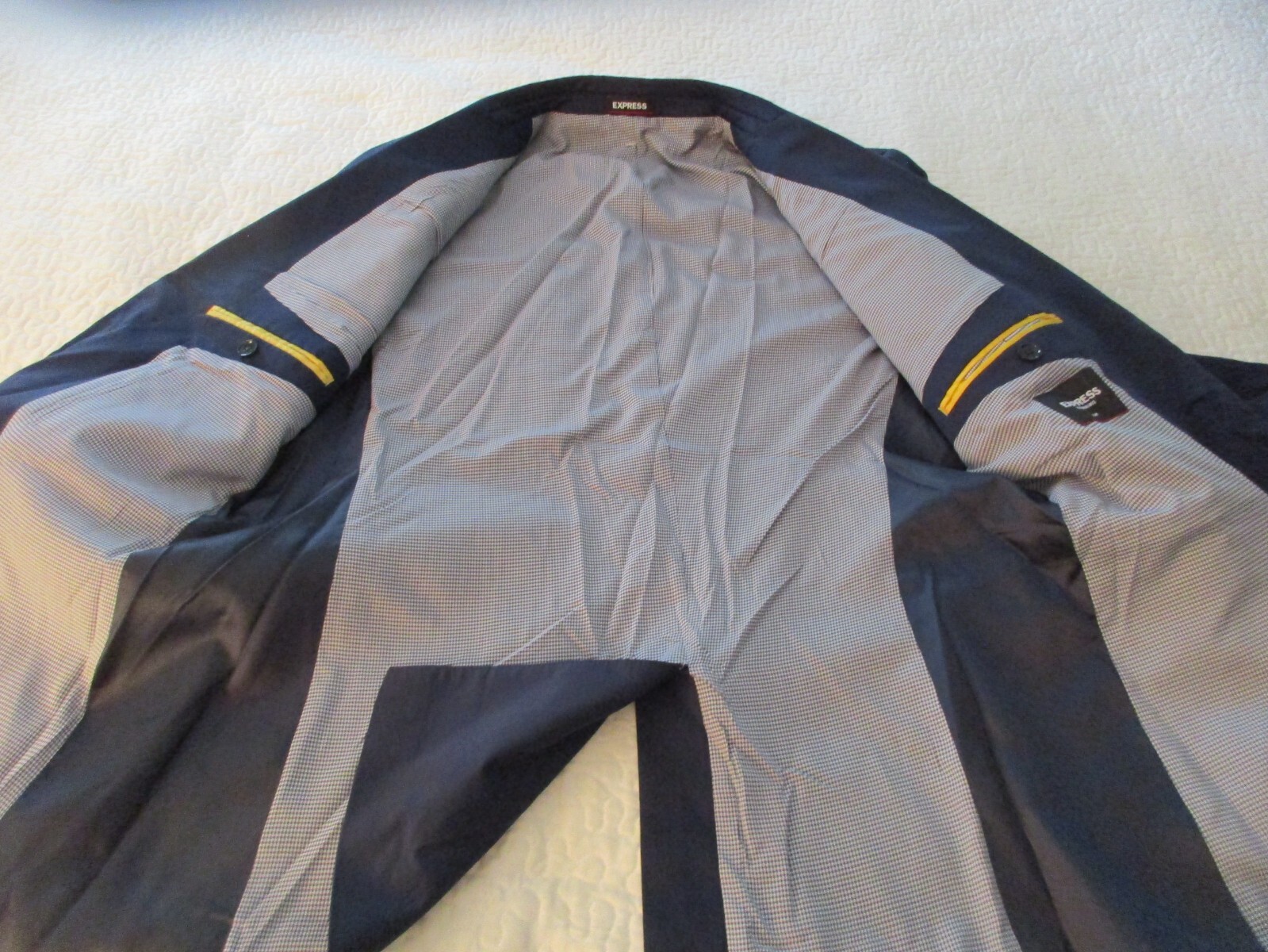 Express Performance Suit Jacket/ Blazer Smooth Bl… - image 7