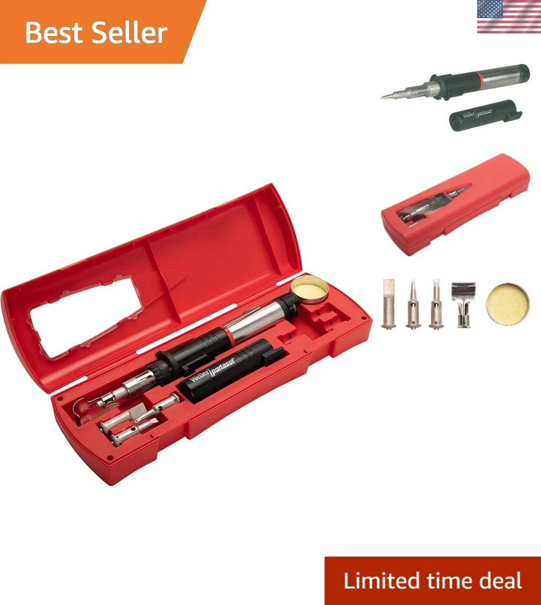 Weller PSI3 Punta Di Ricambio Per Saldatore Portasol PSI100 – 20,3 Cm