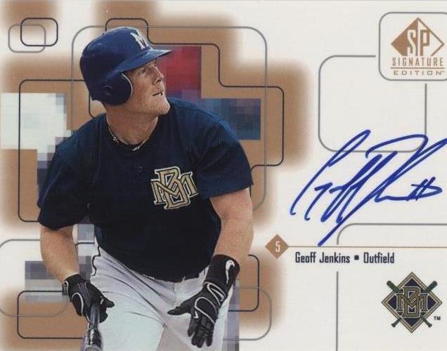 1999 SP Signature Edition - Geoff Jenkins #GJ - 1 of 1