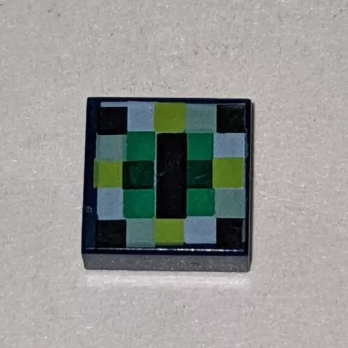 LEGO PART 3070bpr0161 Tile 1 x 1 with Minecraft Ender Eye Print