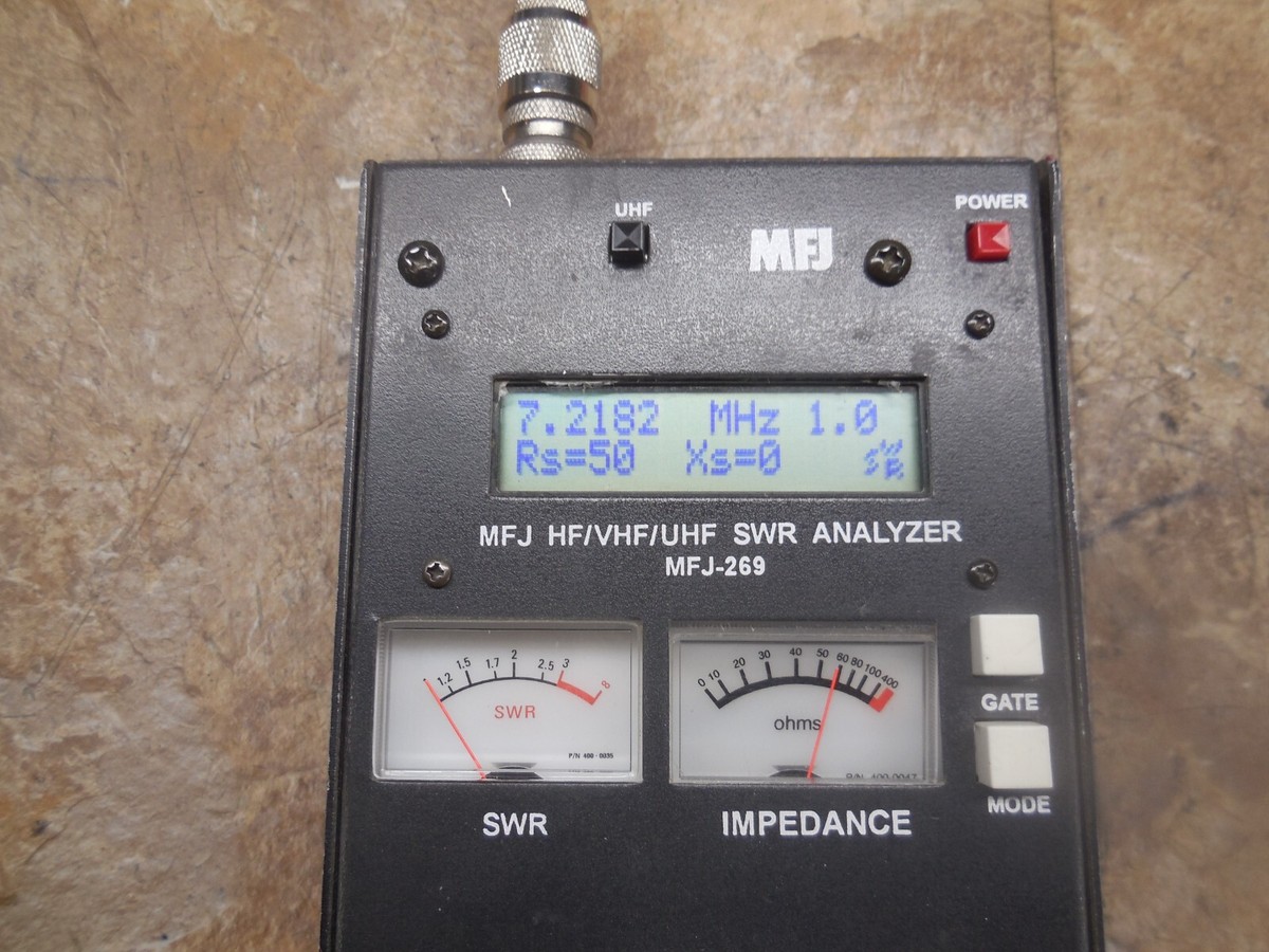 MFJ-269 HF/VHF/UHF アンテナアナライザー 1.8～470MHz MFJ-269 HF/VHF/UHF Digital Antenna Analyser - radioworld
