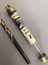 Image of HSS TiN Coated Jobber Drill Bit 6.0mm, 48/93. 2 Flute.