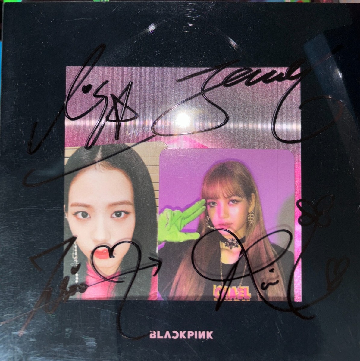 BLACKPINK [SQUARE UP] Autographed Signed Album | eBay
