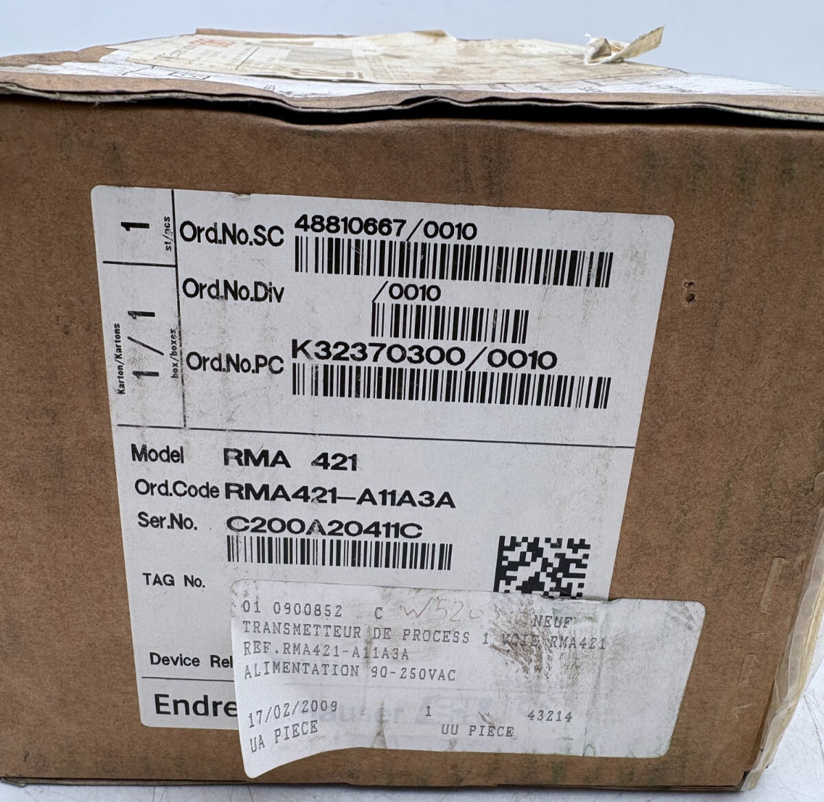 RMA421-A11A3A stabilisateur de signal pour éviter les pannes de télégestion