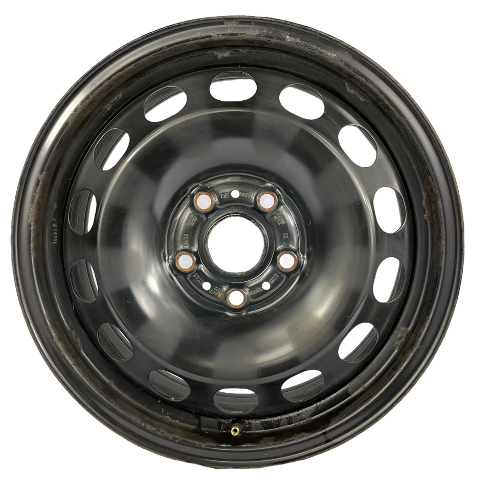 Stahlfelgen 4x Original Audi Q2 VW T-Roc 6Jx16 Zoll ET43 LK5x112 5Q0601027CJ/CK - Bild 2 von 4