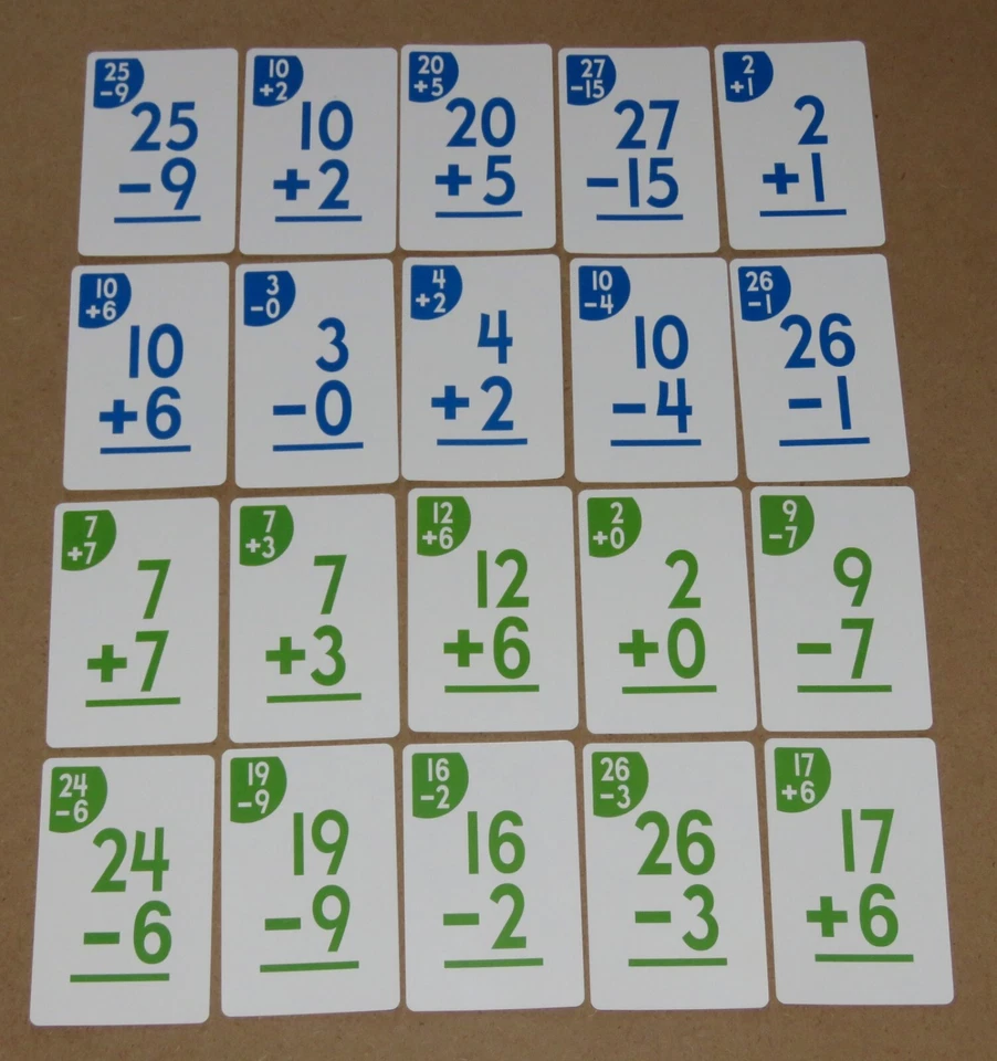 Números de secuencia juego matemático de sumar y restar - 2008 Jax Ltd... Completo y bonito Foto 4 de 4