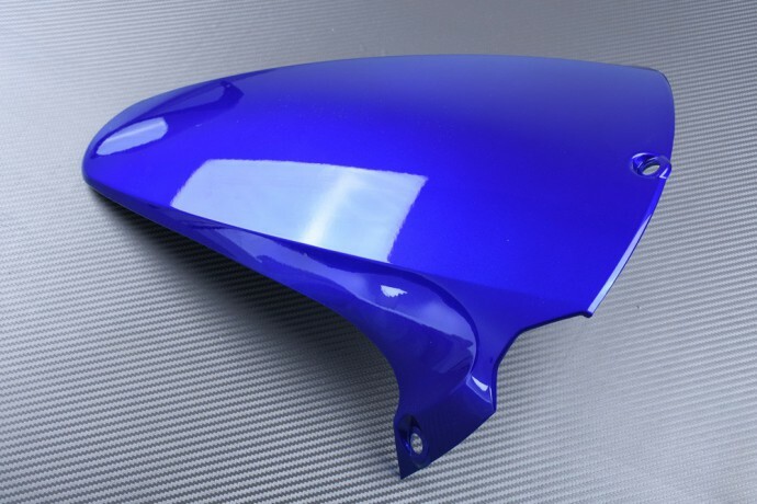 Aile arrière bleue CBR 954 RR anti-projections pour préserver l'amortisseur SC50