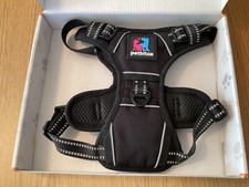 No Pull Dog Harness Reflective Vest Harness w/ 2 Leash Attachments Easy Control